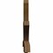 Ekena Millwork Davenport Rough Sawn Timber Gable Bracket, Western Red Cedar, 60"W x 40"H x 4"D x 4"F, 16/12 Pitch GBW060X40X0404DAV00RWR - alternate 3